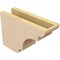Ekena Millwork 4in. W x 8in. H x 12in. L New Brighton Woodgrain TimberThane Rafter Tail, Primed Tan RFTUR04X08X12NEBRCPR - alternate 5